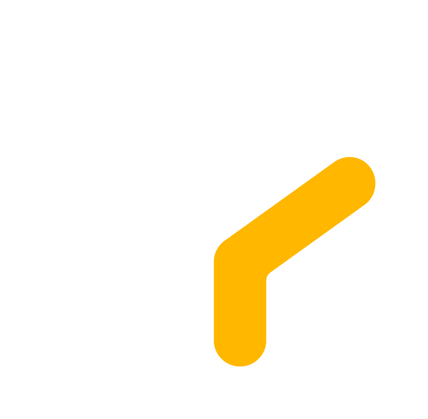 metanoy-Logo ohne Wortmarke in weiß und gelb im Format png